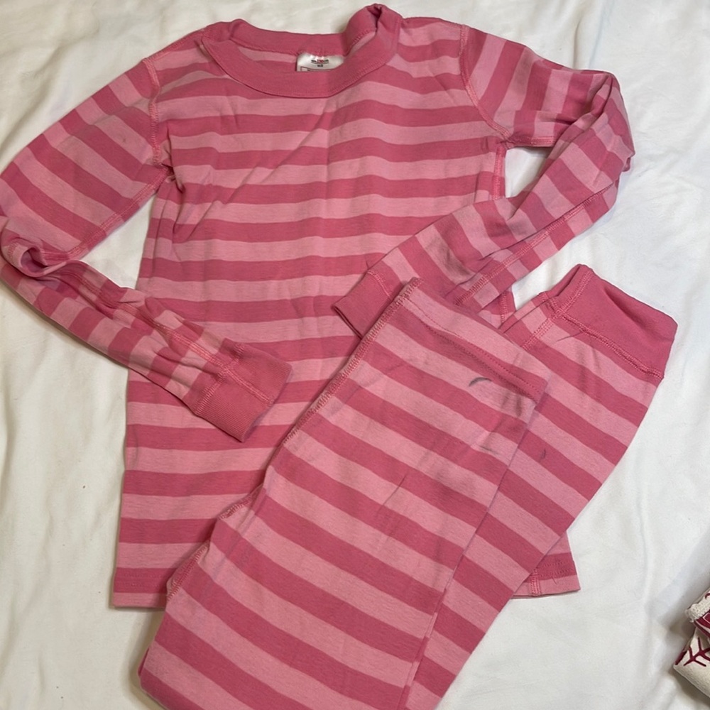 Hanna Andersson girls pajamas sets size 130, size US 8